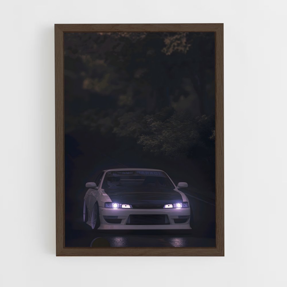 Poster Élégance de Silvia – affiche Nissan (vue 5)